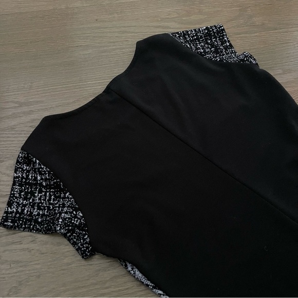 Desigual Women's Black Blue Heart Print Short Sleeve Sheath Dress Size small - Picture 6 of 9